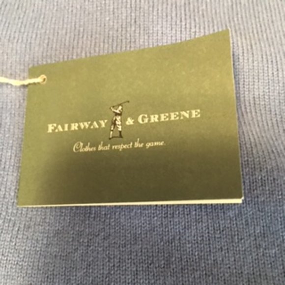 New with tags  Fairway & Greene 100% Cashmere Polo Sweater  XL - Picture 7 of 10